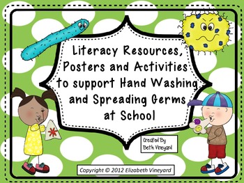 Preview of Hand Washing and Germs: A Literacy Resource for Elementary