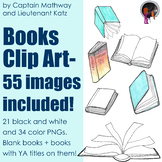 Hand-drawn Book Clip Art