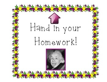 arti hand in your homework