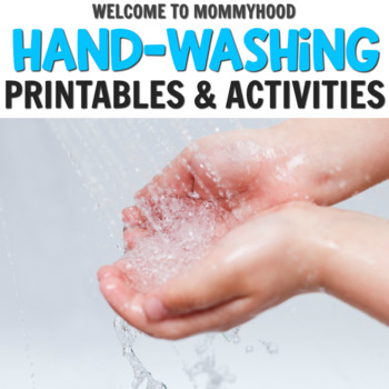 Preview of Hand-washing Activities & Printables: Preschool Corona Virus Hygiene Lessons