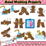 Hand washing Clip art