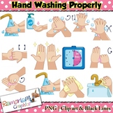 Hand washing Clip art