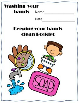 Preview of Hand washing and sequencing worksheet Back to school