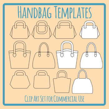 Handbag Outline SVG – Free SVG Files | Creativeartink.com