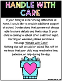 Handle With Care Family Relationship Note Classroom Care C