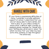 Handle with Care Parent Letter