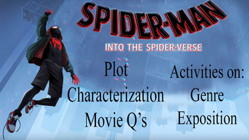 Preview of Handouts for Spiderman: Into the Spiderverse
