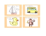 Handpainted PECS Picture Cards- Nursery Rhymes