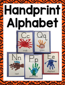 Preview of Handprint Alphabet