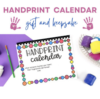 Preview of Handprint Calendar