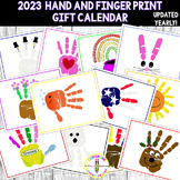 Handprint Calendar Gift.  A Parent and Student Fav ♥ YEARL