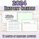 Handprint Calendar for 2024 | Christmas Gifts that are han