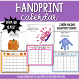 Handprint Calendar for Southern Hemisphere