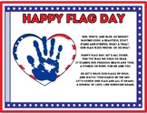 Handprint Flag Poem - A Creative Celebration of Flag Day