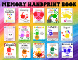 Handprint Memory Book with Poems- Year Long