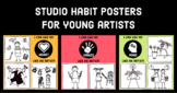 Hands, Heart, and Mind Posters for Young Artists