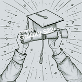 Hands Holding Diploma clipart