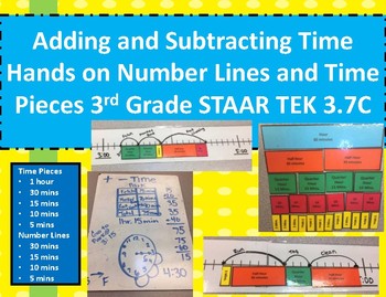 Preview of Hands On Adding and Subtracting Time Tools 3.7C