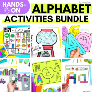 Preview of Hands On Alphabet Activities, Letter Recognition Activities & Alphabet Practice