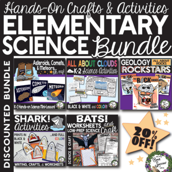 Preview of Hands On Elementary Science Craft and Activity Bundle