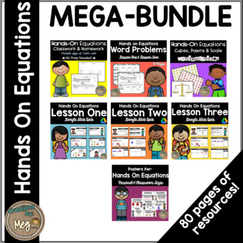 Preview of Hands On Equations - MEGA Bundle