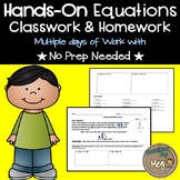 Hands On Equations  {No Prep Needed!}