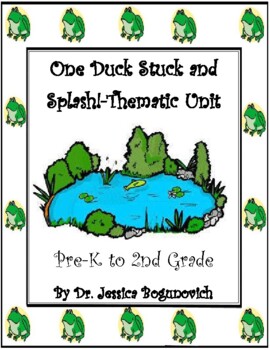 Preview of One Duck Stuck and Splash! Math, science, and ELA integrated, hands-on fun!