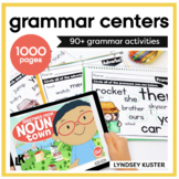 Grammar Centers Bundle - 1st & 2nd Grade