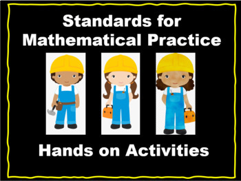 Preview of The 8 Mathematical Practice Standards LESSONS and ACTIVITIES