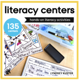 Literacy Centers Bundle - 135 center activities