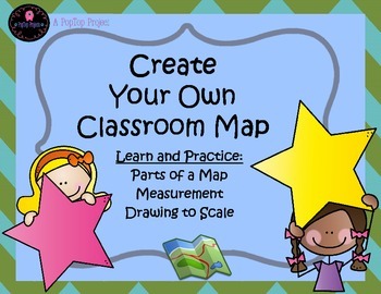 Preview of Hands-On Map Skills--Create a Map Powerpoint and Project