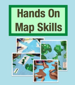 Preview of Hands On Map Skills: Cross Curricular Project to Teach Map Skills (Grades 2-4)