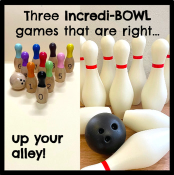 Hands-On Math BOWLING Games - Addition, Subtraction, Multiplication and ...