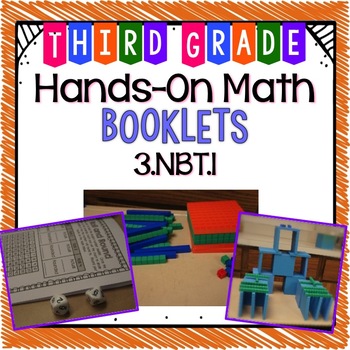 Preview of Hands-On Math Booklet 3.NBT.1 {Place Value & Rounding} FREE