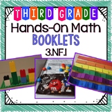 Hands-On Math Booklet 3.NF.1 {Fractions} FREE