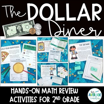 Preview of 2nd Grade Money Activities - Making Change, Counting Coins Games, and More!