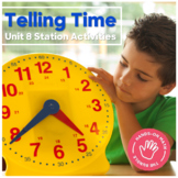 Hands-On Math: Telling Time Station Activities