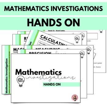 Preview of Hands On - Volume 1: Mathematics Investigations