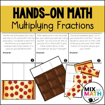 Preview of Hands-On Math Multiplying Fractions