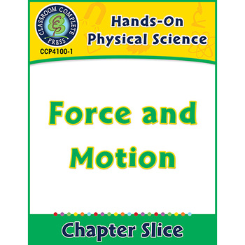 Preview of Hands-On STEAM - Physical Science: Force and Motion Gr. 1-5