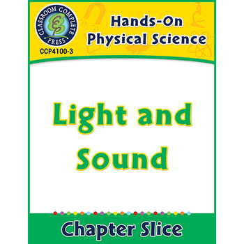 Preview of Hands-On STEAM - Physical Science: Light and Sound Gr. 1-5