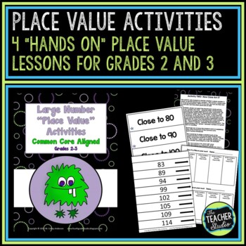 Preview of Place Value Lessons and Activities for Grades 2 and 3: Standards Based