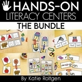 Hands-on Literacy Centers for Kindergarten GROWING BUNDLE 