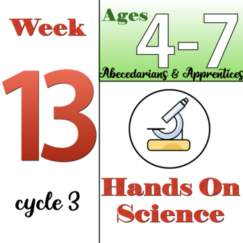 Preview of Hands-On Science, C3, week 13 (ages 4-7) Classical Conversations