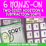 Two Digit Addition and Subtraction Sorts