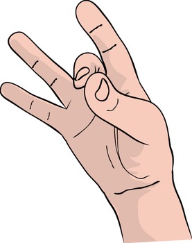 Hands in Motion Clip Art - 