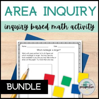 Preview of Hands on Area Inquiry Based Activities Bundle | PYP Math