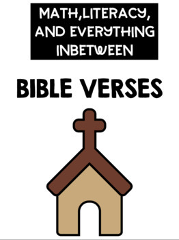 Preview of Hands on Bible Verses Bundle