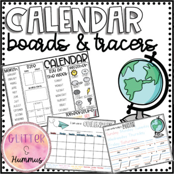 Preview of Calendar Boards and Tracers - Morning Work Binder Activities