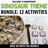 Hands-on Dinosaur Theme for Preschool Math and Literacy Centers